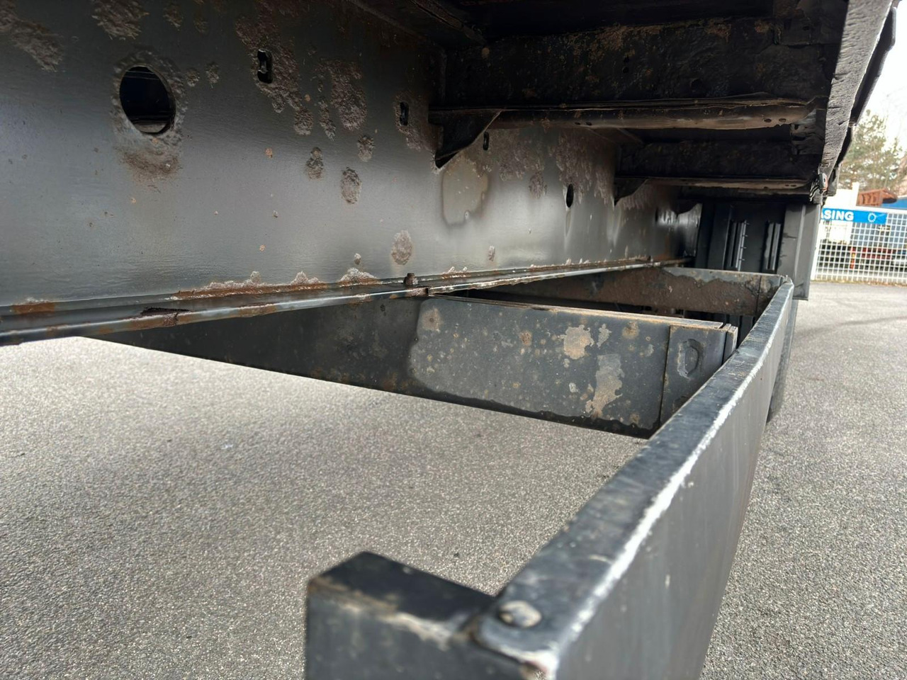 Полуприцеп бортовой/ Платформа Krone SD P: фото 10