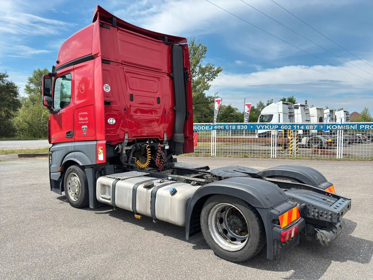 Mercedes-Benz Actros 1845 - Тягач: фото 4 Mercedes-Benz Actros 1845 - Тягач: фото 4