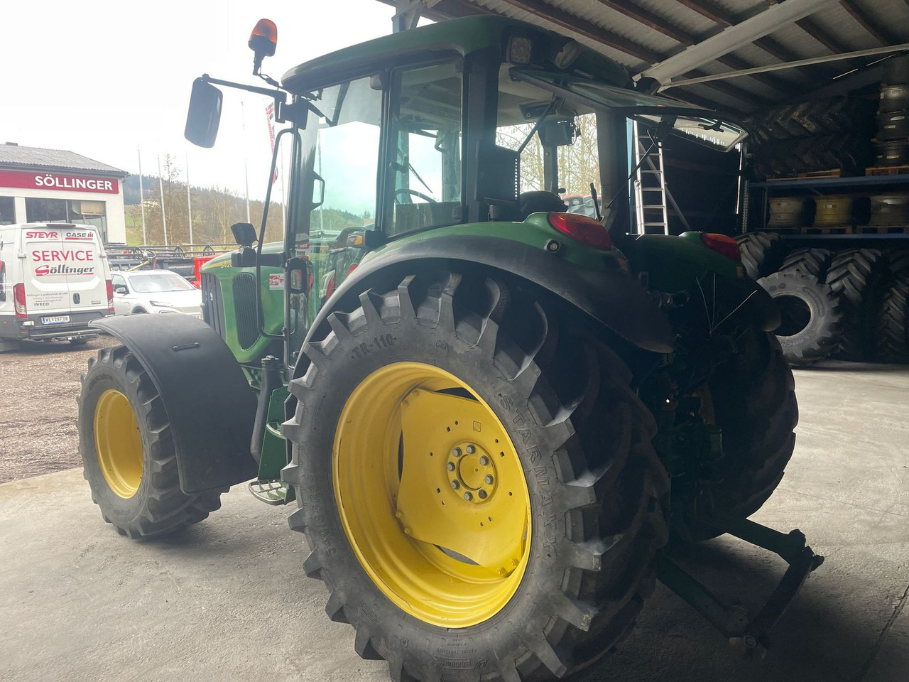 Трактор John Deere 6420 SE: фото 9
