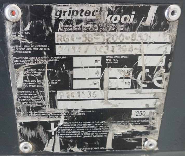 GRIPTECH GRIPTECH ZVG RG 58/ZVR 50 - Вилы для Вилочных погрузчиков: фото 4 GRIPTECH GRIPTECH ZVG RG 58/ZVR 50 - Вилы для Вилочных погрузчиков: фото 4