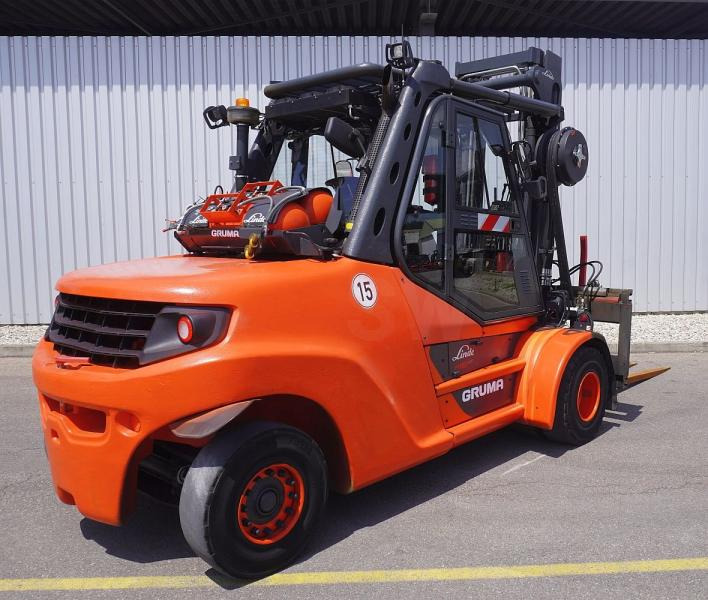 Linde H 80 T/1100 EVO 396-03 - Газовый погрузчик: фото 2 Linde H 80 T/1100 EVO 396-03 - Газовый погрузчик: фото 2