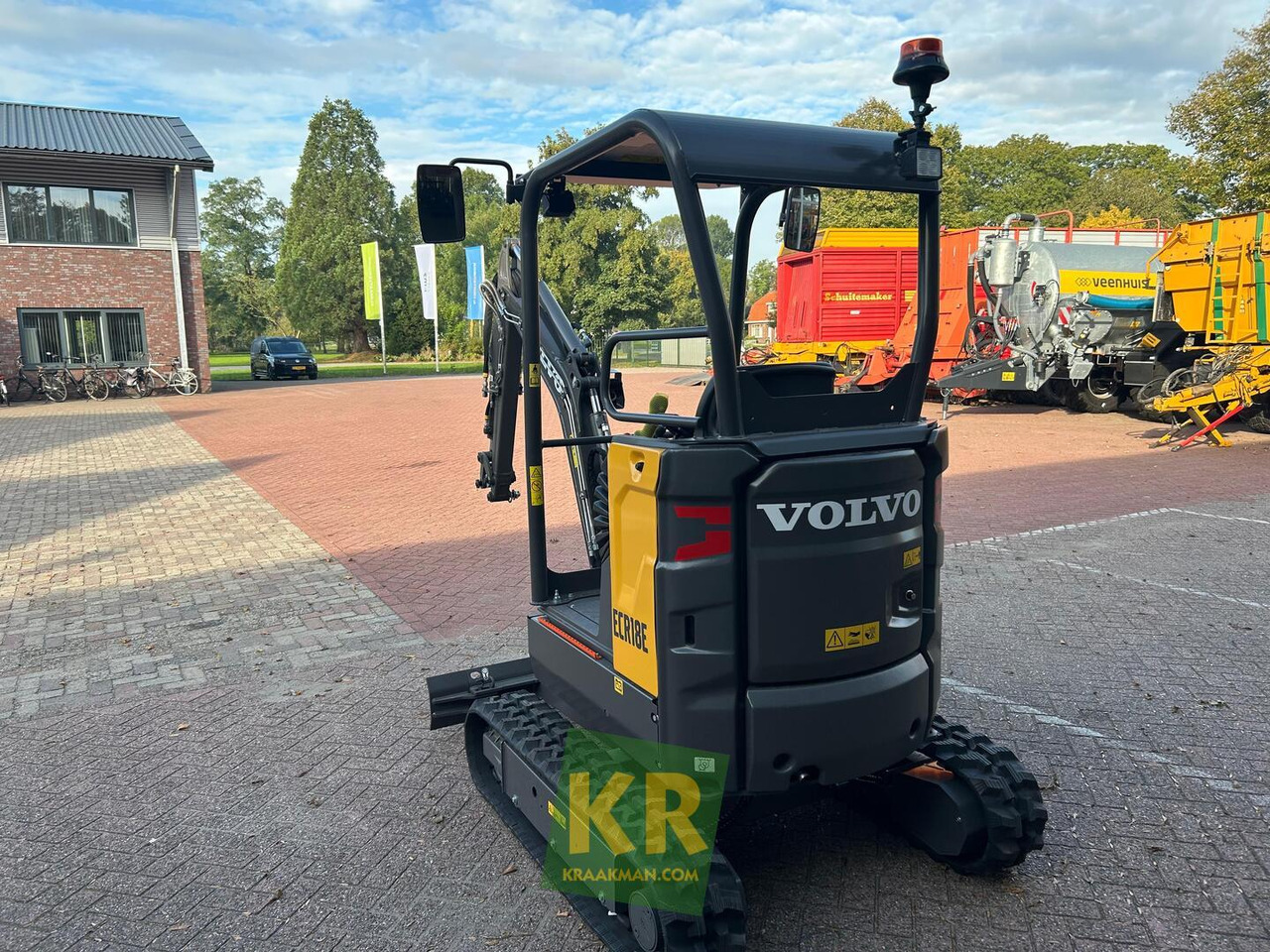 Volvo ECR 18E  - Мини-экскаватор: фото 3 Volvo ECR 18E  - Мини-экскаватор: фото 3