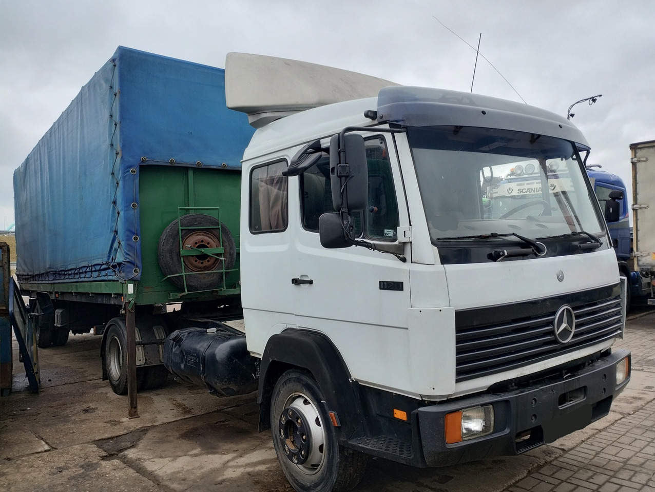 MERCEDES BENZ 1120 S + NACZEPA 1-OSIOWA TRAILER - Тягач: фото 2 MERCEDES BENZ 1120 S + NACZEPA 1-OSIOWA TRAILER - Тягач: фото 2