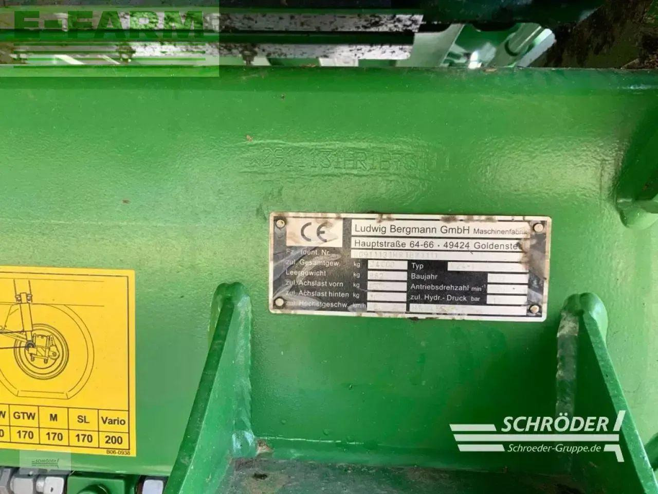 Bergmann htw 45 s - Сельскохозяйственный прицеп-самосвал: фото 3 Bergmann htw 45 s - Сельскохозяйственный прицеп-самосвал: фото 3