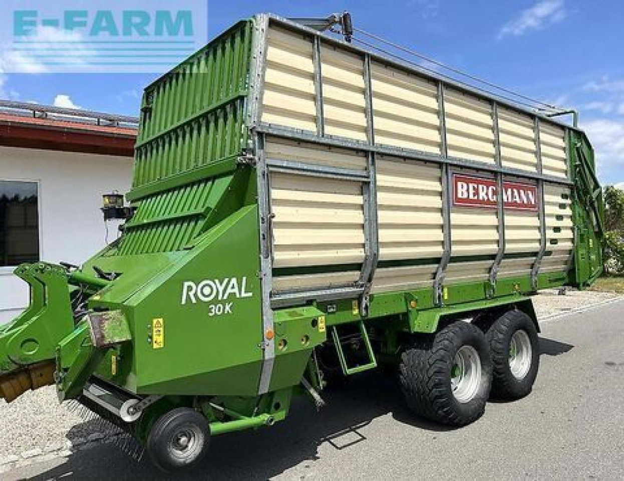 Bergmann royal 30 k mit großem fahrwerk und 16.000 kg zul - Сельскохозяйственный прицеп-самосвал: фото 1 Bergmann royal 30 k mit großem fahrwerk und 16.000 kg zul - Сельскохозяйственный прицеп-самосвал: фото 1