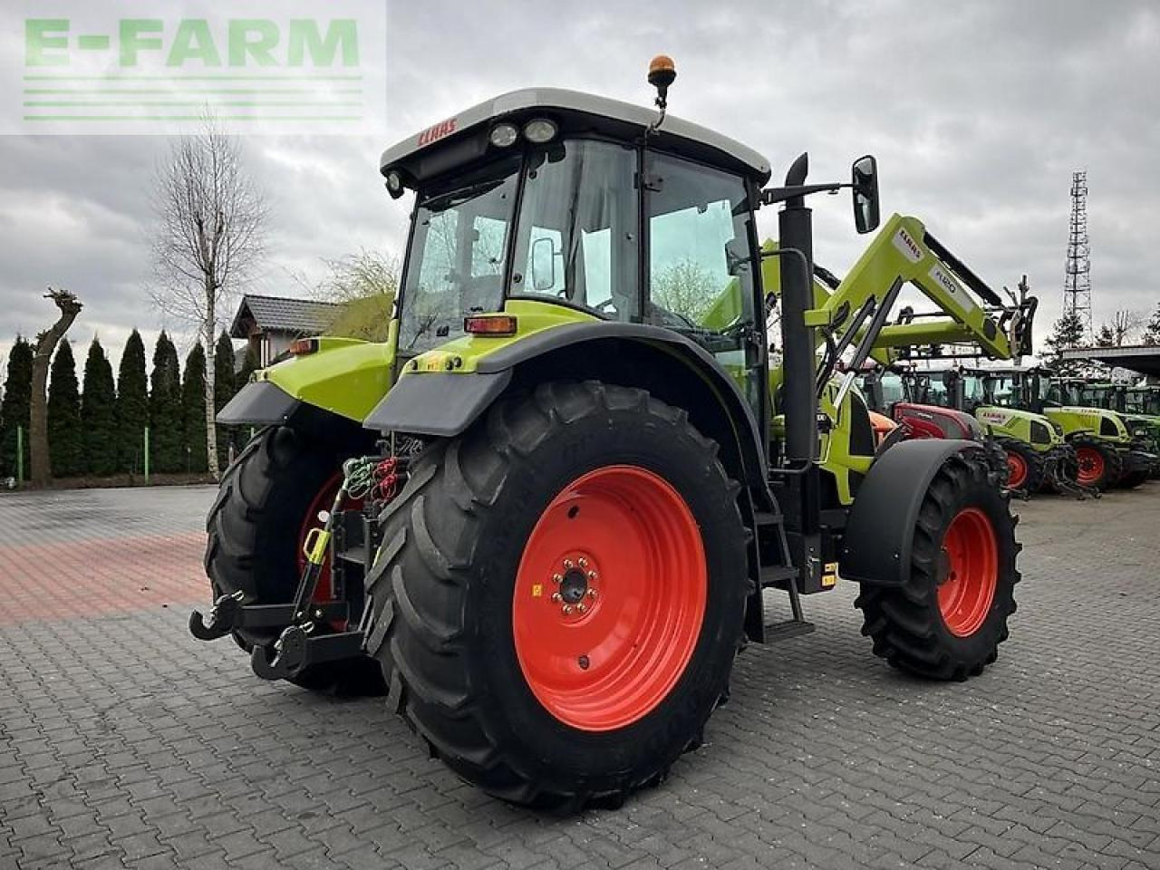 CLAAS ares 617 atz + claas fl120 ATZ - Трактор: фото 5 CLAAS ares 617 atz + claas fl120 ATZ - Трактор: фото 5