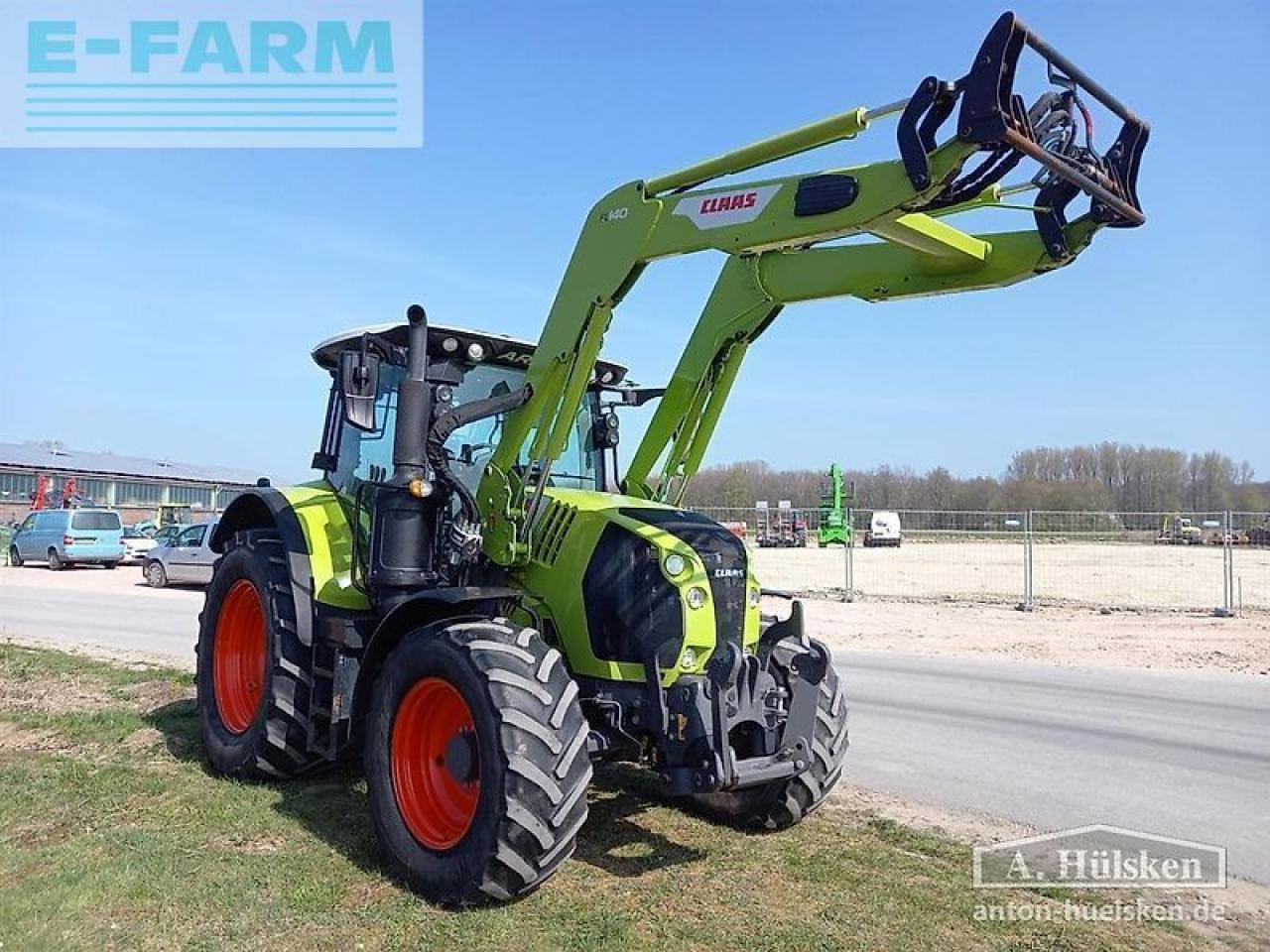 CLAAS arion 510 cis mit frontlader fl 140 - Трактор: фото 4 CLAAS arion 510 cis mit frontlader fl 140 - Трактор: фото 4
