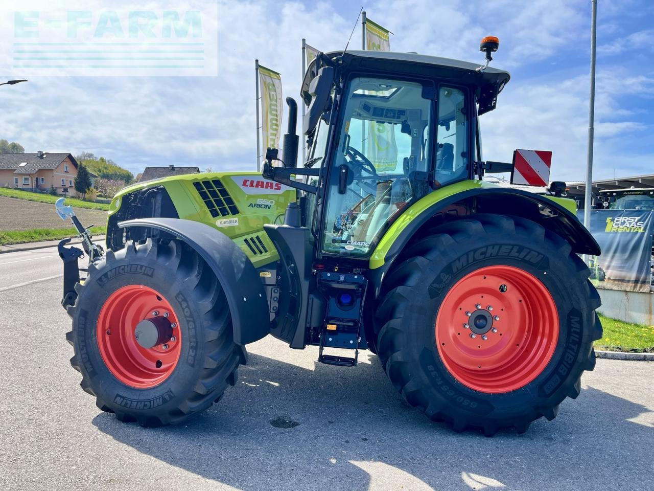 CLAAS arion 550 cmatic cbis CMATIC CEBIS - Трактор: фото 4 CLAAS arion 550 cmatic cbis CMATIC CEBIS - Трактор: фото 4