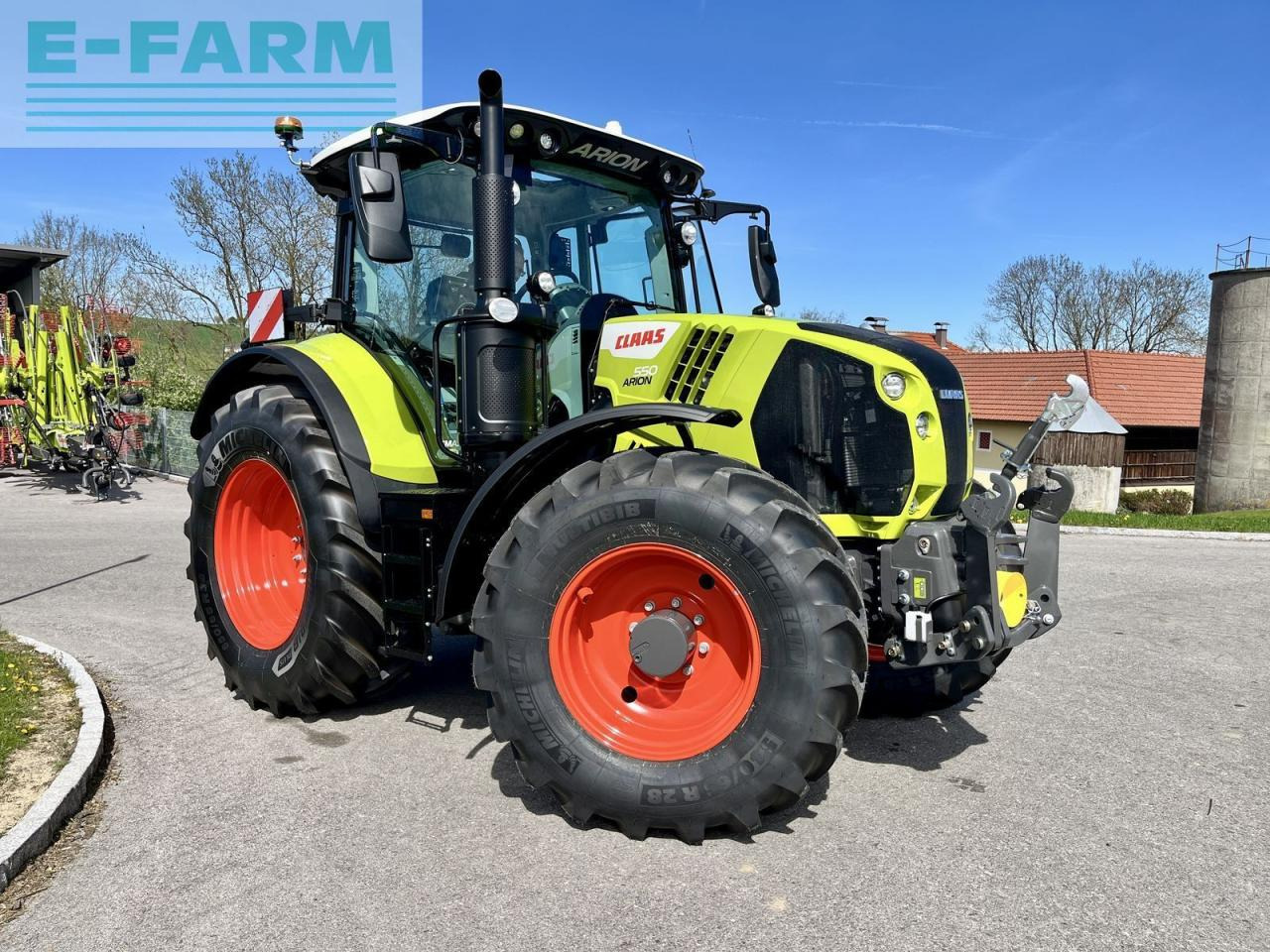 CLAAS arion 550 cmatic cbis CMATIC CEBIS - Трактор: фото 1 CLAAS arion 550 cmatic cbis CMATIC CEBIS - Трактор: фото 1