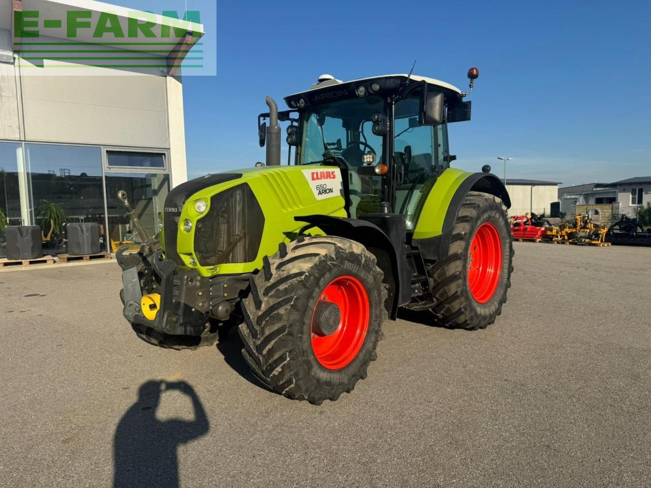 CLAAS arion 650 - Трактор: фото 1 CLAAS arion 650 - Трактор: фото 1