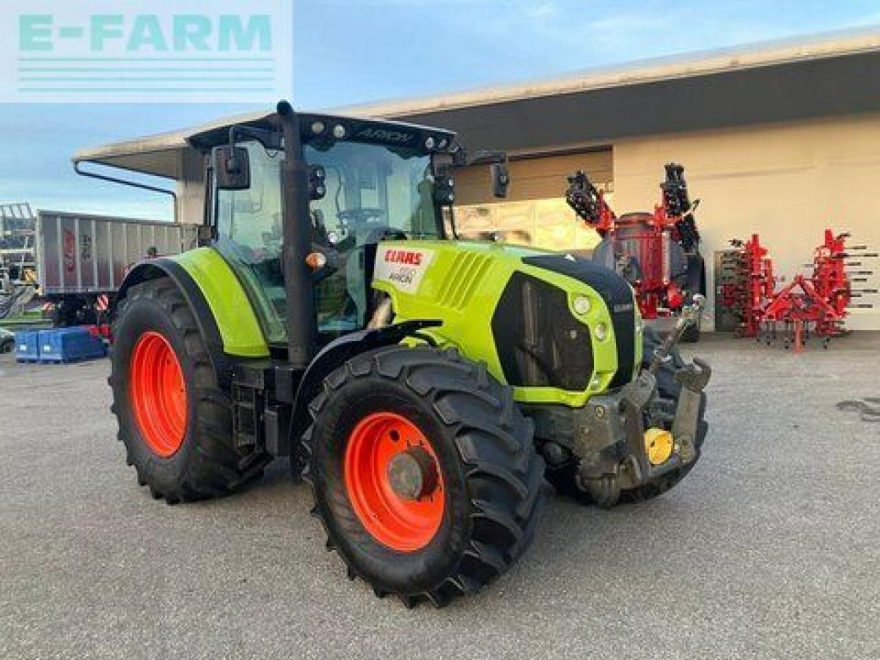 CLAAS arion 650 c-matic CMATIC CIS - Трактор: фото 1 CLAAS arion 650 c-matic CMATIC CIS - Трактор: фото 1