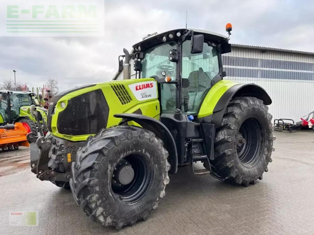 CLAAS axion 810 cmatic (vorrüstung gps) CMATIC - Трактор: фото 1 CLAAS axion 810 cmatic (vorrüstung gps) CMATIC - Трактор: фото 1