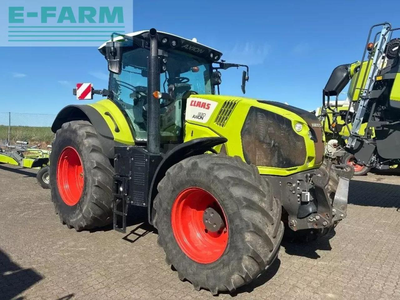 CLAAS axion 830 cis+ - Трактор: фото 1 CLAAS axion 830 cis+ - Трактор: фото 1