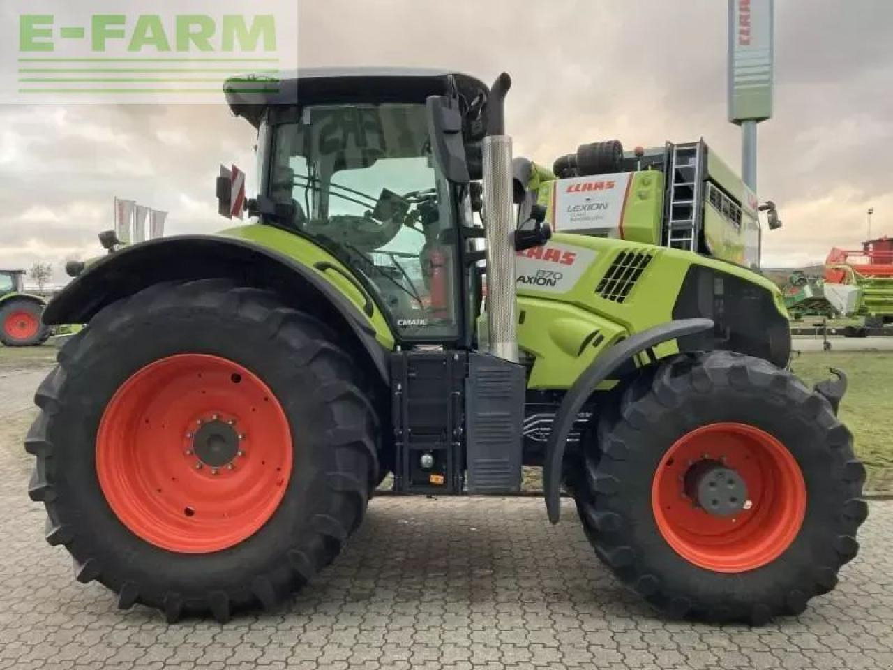 CLAAS axion 870 cmatic cebis CMATIC CEBIS - Трактор: фото 4 CLAAS axion 870 cmatic cebis CMATIC CEBIS - Трактор: фото 4