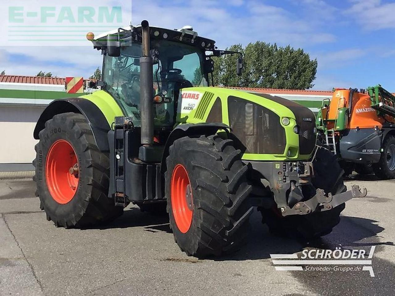 CLAAS axion 940 cmatic | rtk | s10 terminal - Трактор: фото 5 CLAAS axion 940 cmatic | rtk | s10 terminal - Трактор: фото 5