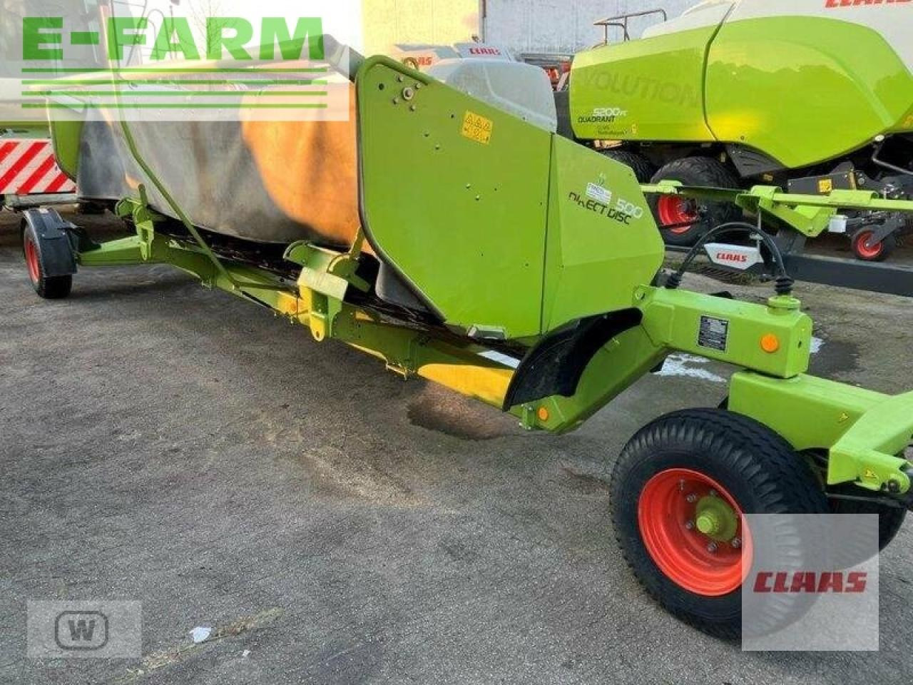 CLAAS direct disc 500 - Оборудование для кормоуборочного комбайна: фото 4 CLAAS direct disc 500 - Оборудование для кормоуборочного комбайна: фото 4