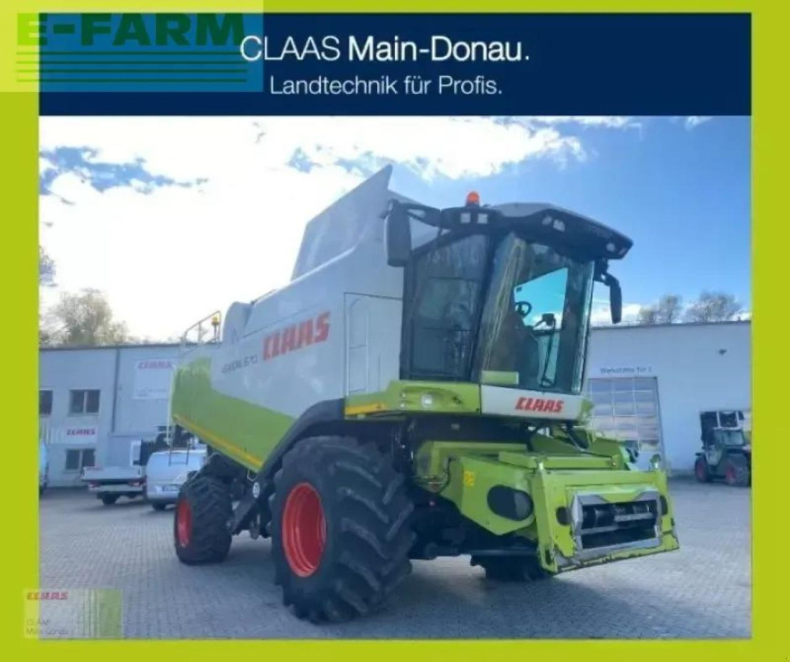 CLAAS lexion 570 + v750 + tw - Зерноуборочный комбайн: фото 1 CLAAS lexion 570 + v750 + tw - Зерноуборочный комбайн: фото 1