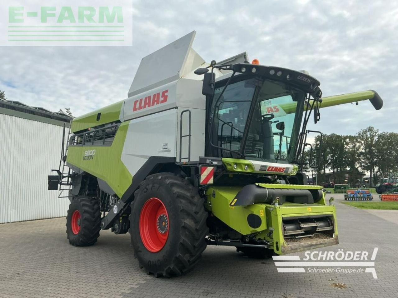CLAAS lexion 6800 + vario 1080 (inkl. raps) - Зерноуборочный комбайн: фото 3 CLAAS lexion 6800 + vario 1080 (inkl. raps) - Зерноуборочный комбайн: фото 3