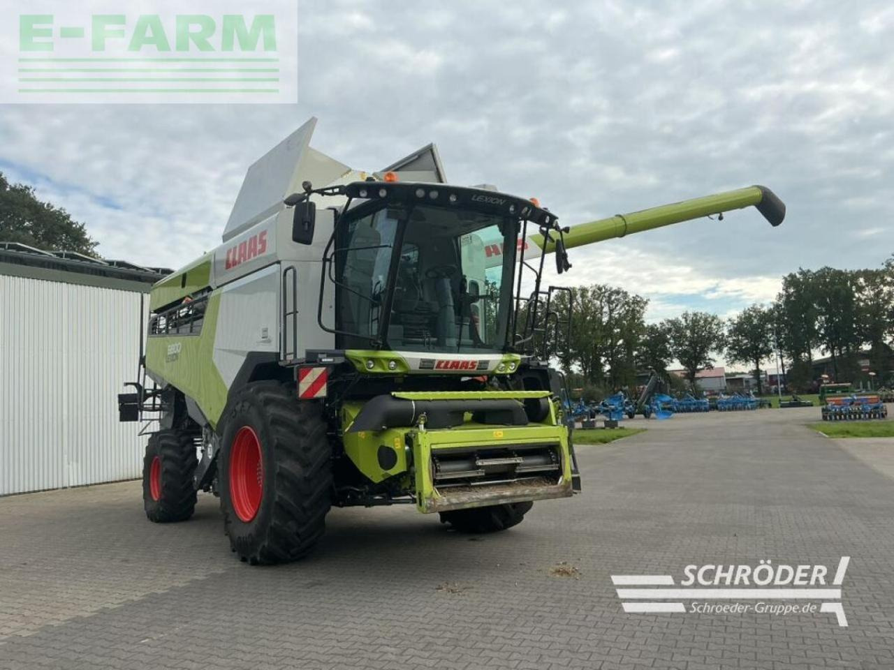 CLAAS lexion 6800 + vario 1080 (inkl. raps) - Зерноуборочный комбайн: фото 2 CLAAS lexion 6800 + vario 1080 (inkl. raps) - Зерноуборочный комбайн: фото 2