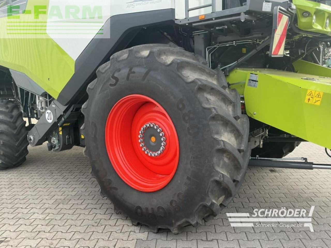 CLAAS lexion 6800 + vario 1080 (inkl. raps) - Зерноуборочный комбайн: фото 5 CLAAS lexion 6800 + vario 1080 (inkl. raps) - Зерноуборочный комбайн: фото 5