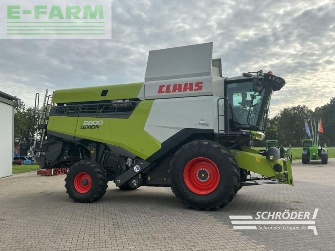 CLAAS lexion 6800 + vario 1080 (inkl. raps) - Зерноуборочный комбайн: фото 4 CLAAS lexion 6800 + vario 1080 (inkl. raps) - Зерноуборочный комбайн: фото 4