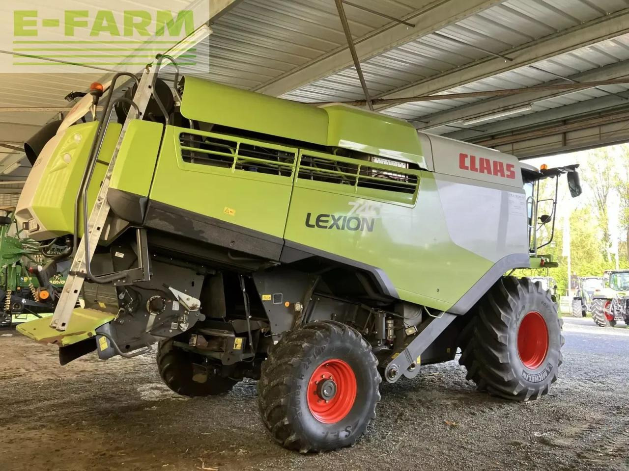 CLAAS lexion 740 - Зерноуборочный комбайн: фото 4 CLAAS lexion 740 - Зерноуборочный комбайн: фото 4