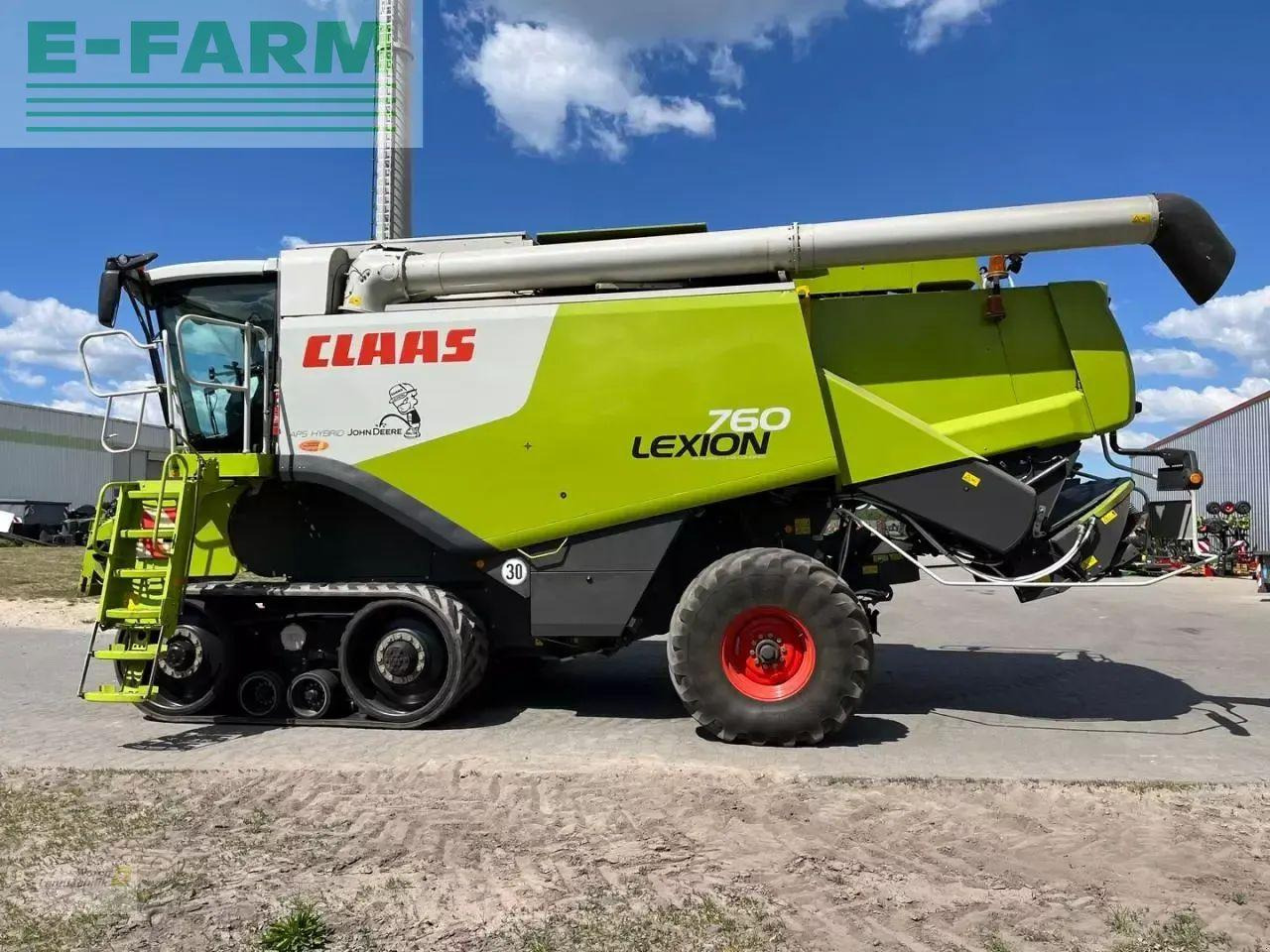 Зерноуборочный комбайн CLAAS lexion 760 terra trac: фото 8