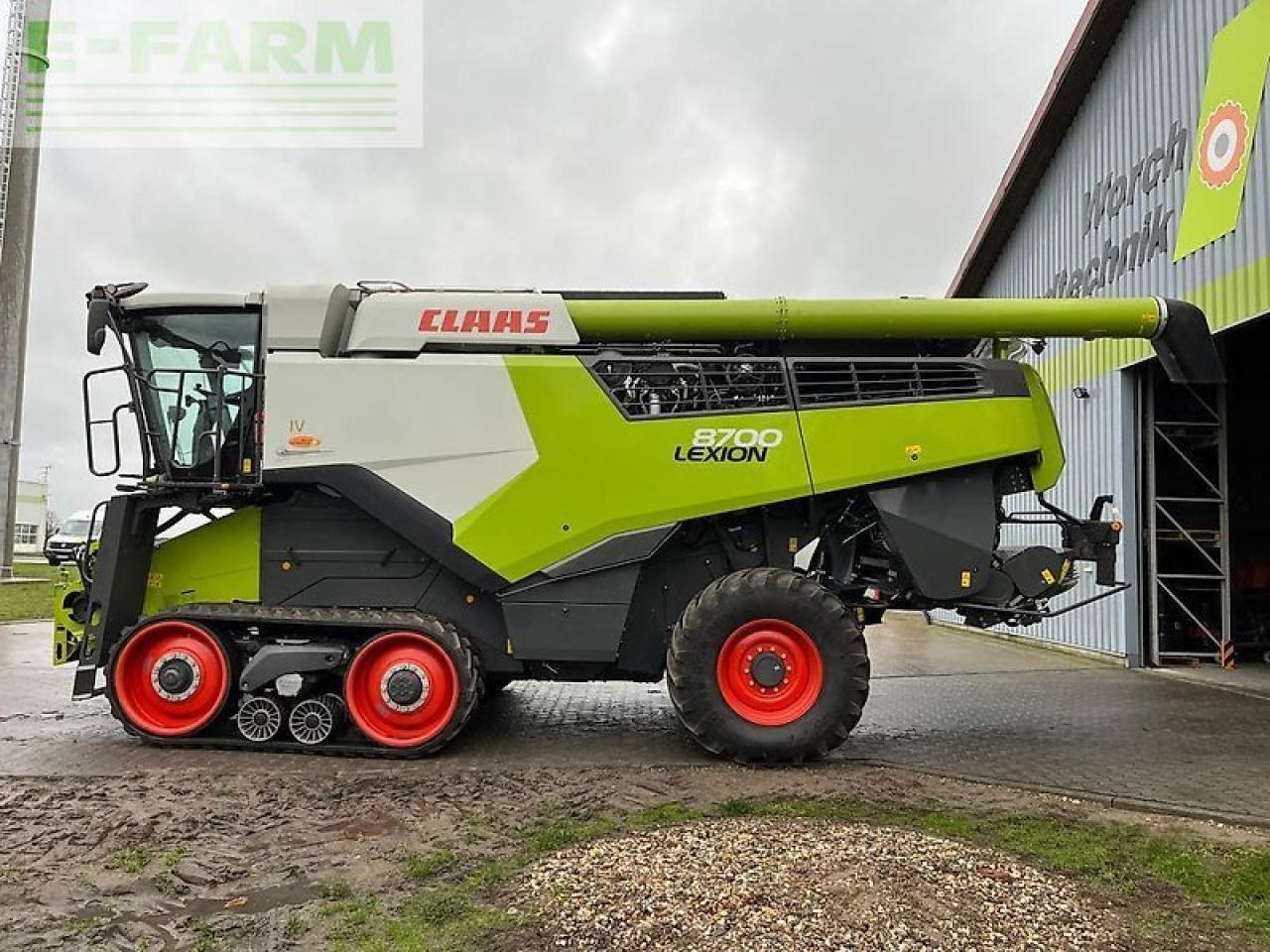 Зерноуборочный комбайн CLAAS lexion 8700 tt: фото 8 Зерноуборочный комбайн CLAAS lexion 8700 tt: фото 8