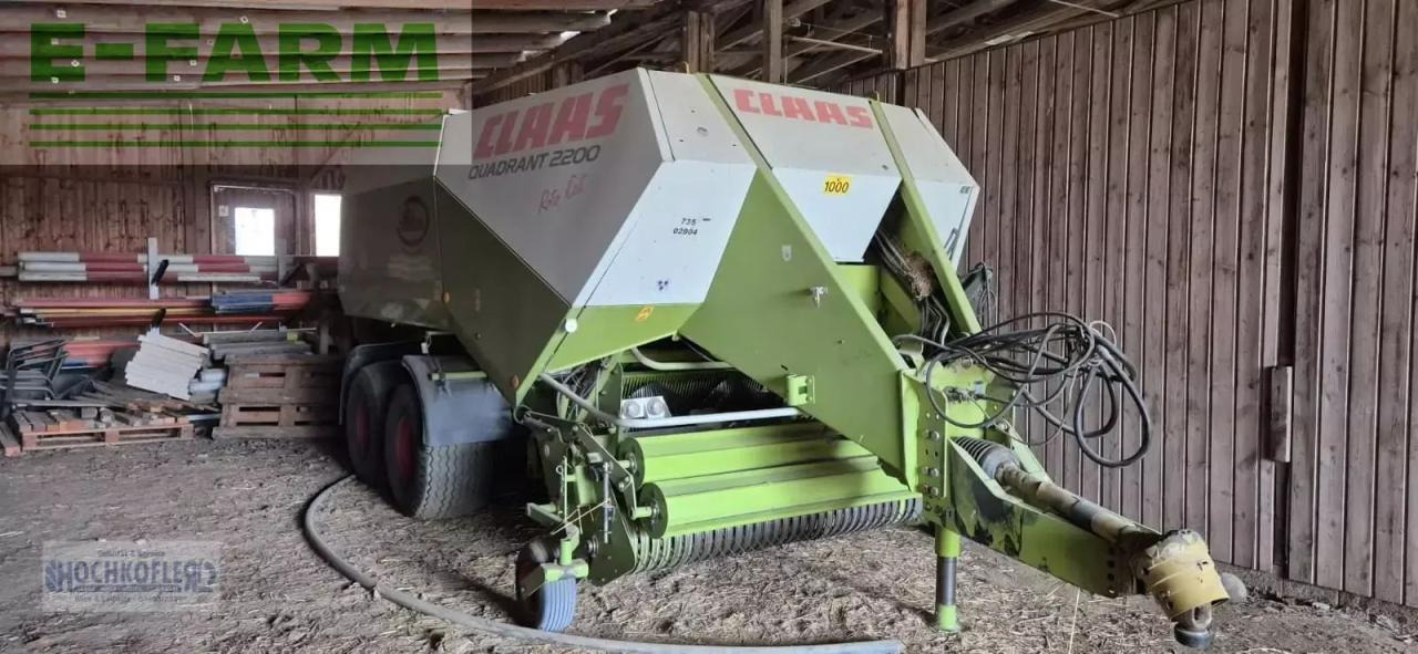 CLAAS quadrant 2200 rc - Пресс-подборщик тюковый: фото 5 CLAAS quadrant 2200 rc - Пресс-подборщик тюковый: фото 5