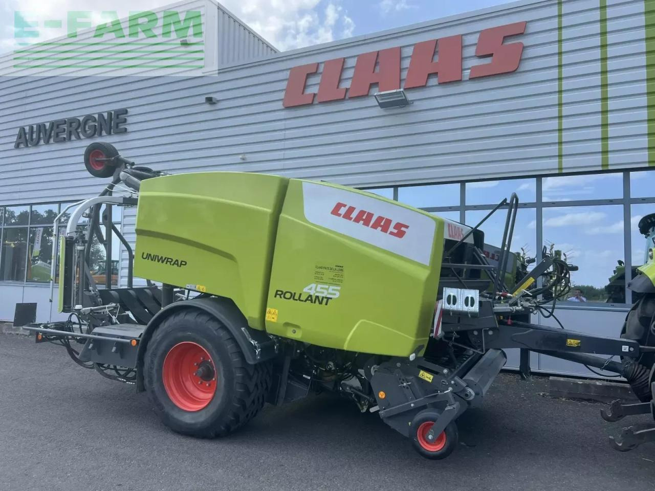CLAAS rollant 455 rc uniwrap - Пресс-подборщик тюковый: фото 1 CLAAS rollant 455 rc uniwrap - Пресс-подборщик тюковый: фото 1