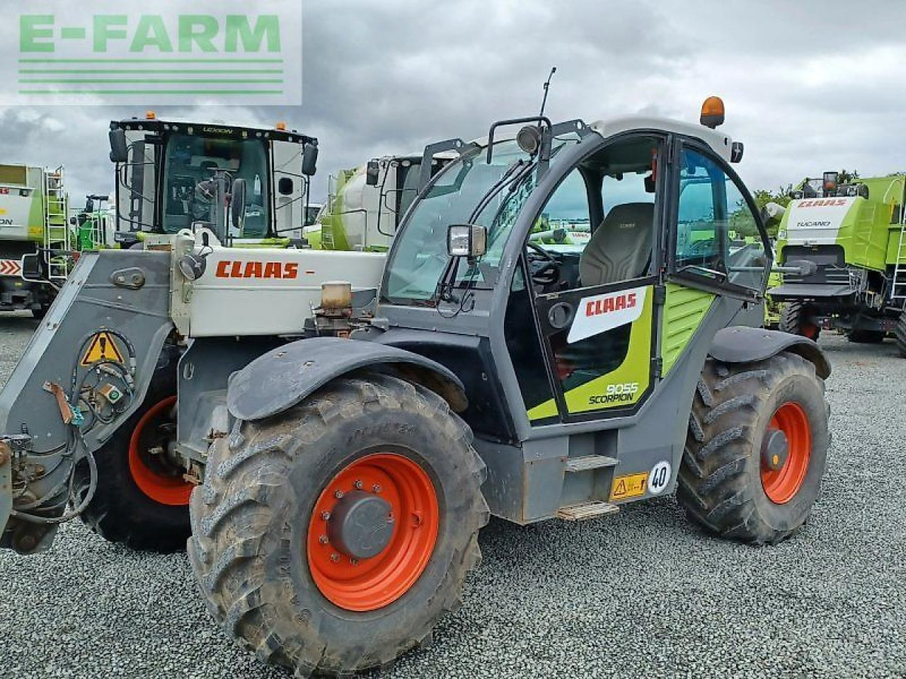 CLAAS scorpion 9055 varipower - Телескопический погрузчик: фото 1 CLAAS scorpion 9055 varipower - Телескопический погрузчик: фото 1
