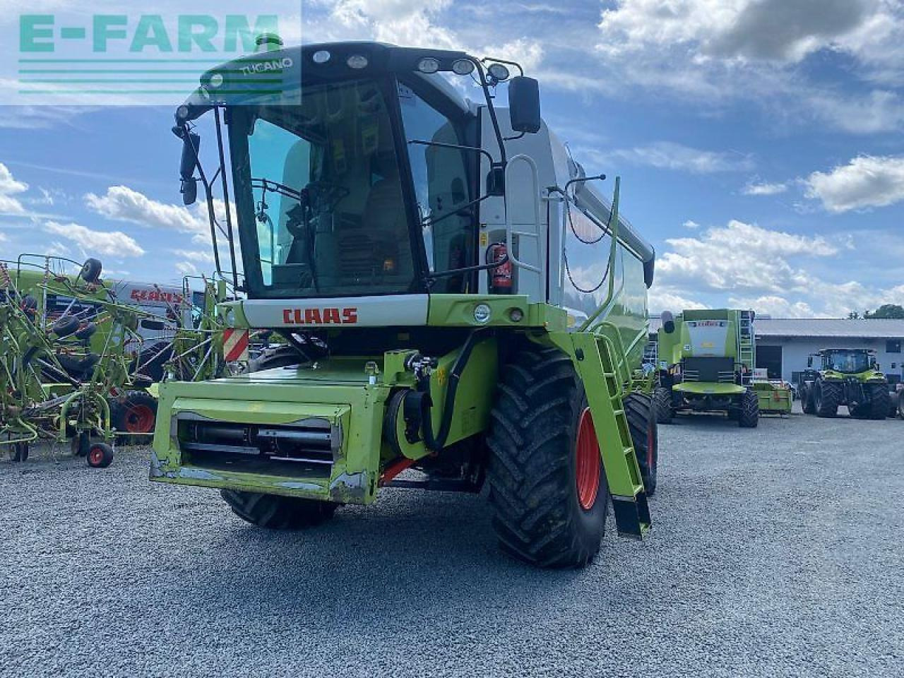 CLAAS tucano 570 - Зерноуборочный комбайн: фото 4 CLAAS tucano 570 - Зерноуборочный комбайн: фото 4