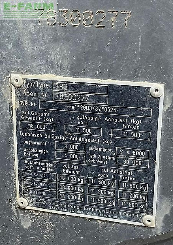 Трактор CLAAS xerion 5000 trac TRAC: фото 9