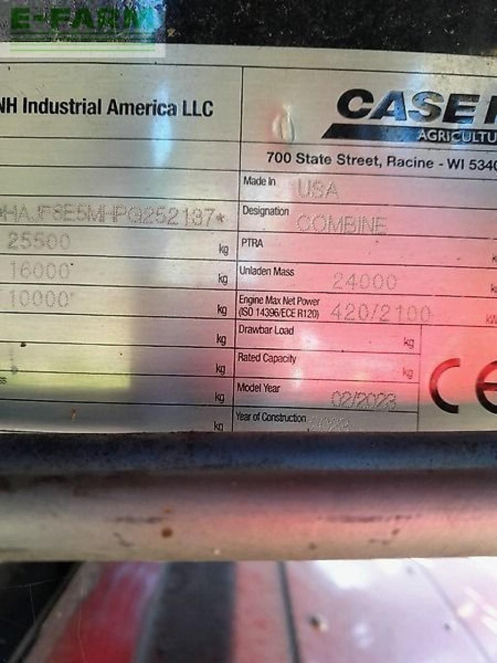 Зерноуборочный комбайн Case-IH axial flow 8250 st5 p: фото 6