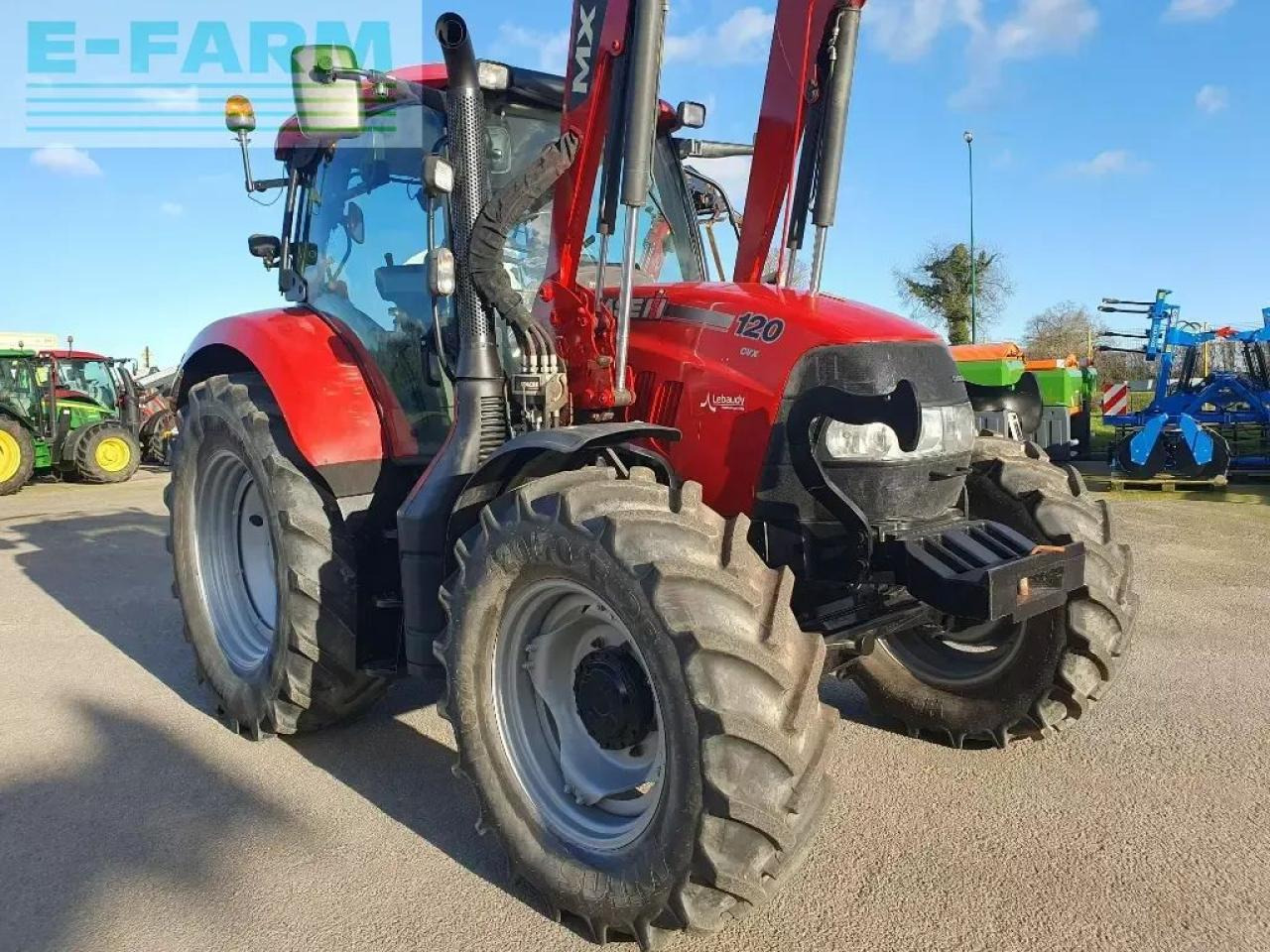 Case-IH maxxum 120 cvx CVX - Трактор: фото 2 Case-IH maxxum 120 cvx CVX - Трактор: фото 2