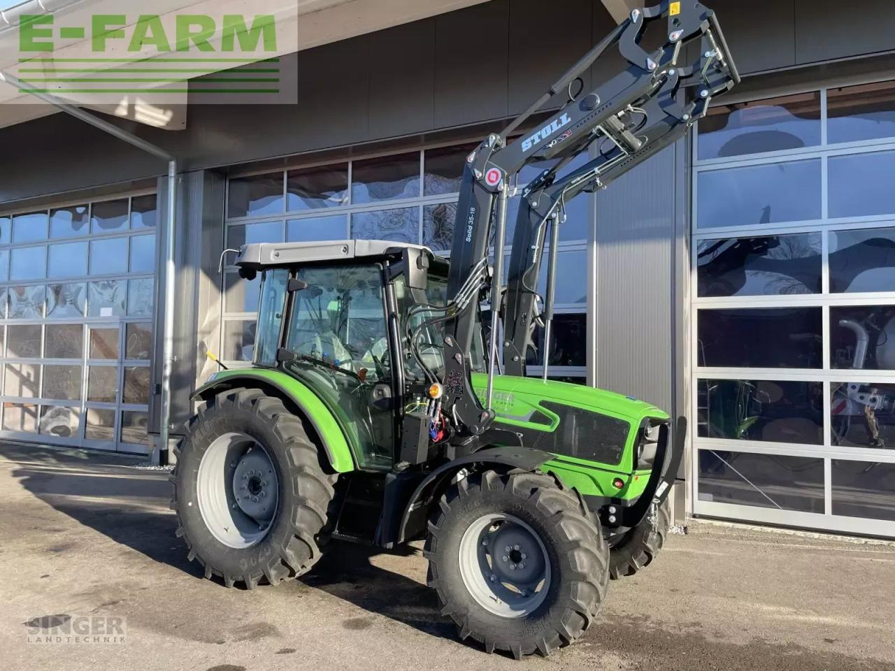 Deutz-Fahr 5080 d keyline + stoll frontlader Keyline - Трактор: фото 1 Deutz-Fahr 5080 d keyline + stoll frontlader Keyline - Трактор: фото 1