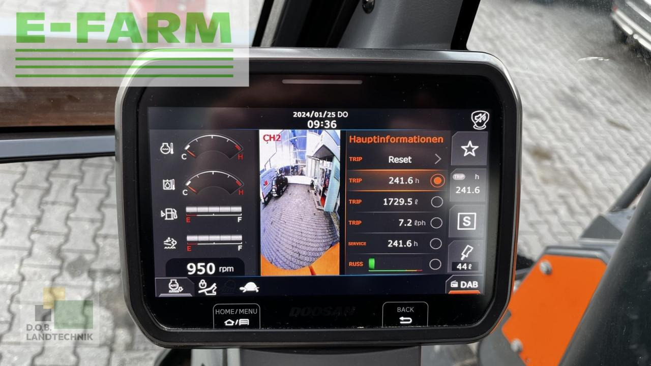 Мини-экскаватор Doosan dx 140lcr-7: фото 17