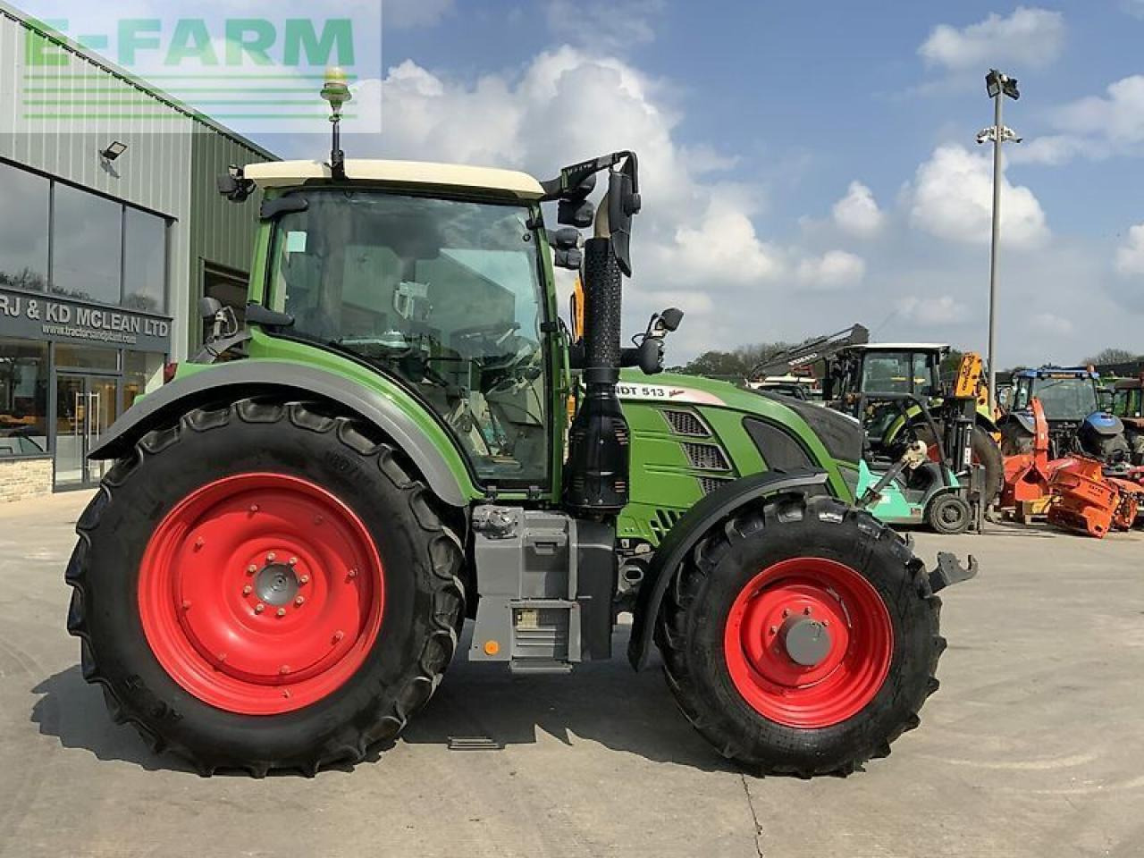 Fendt 513 power tractor (st23089) - Трактор: фото 1 Fendt 513 power tractor (st23089) - Трактор: фото 1