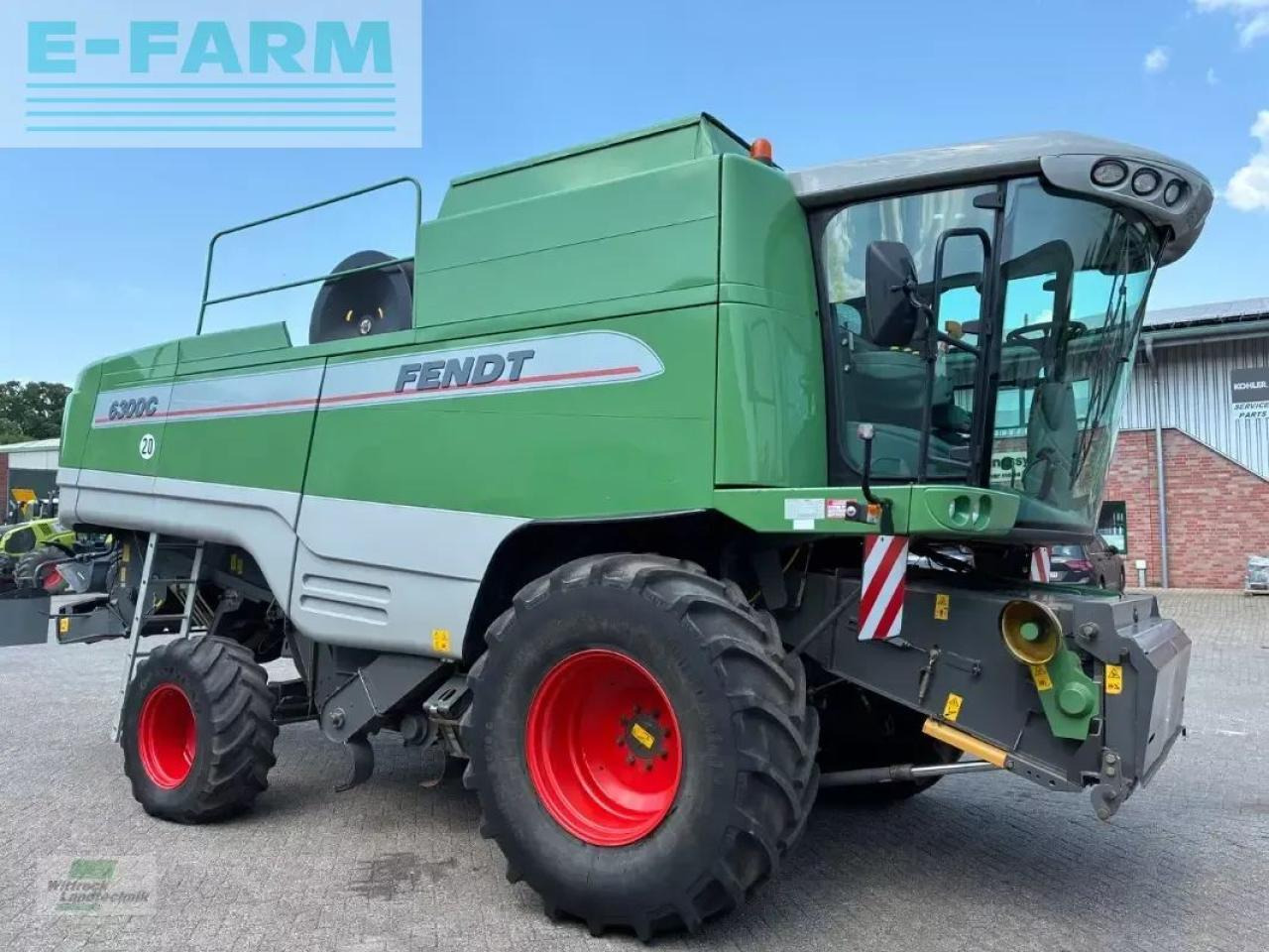 Fendt 6300 c - Зерноуборочный комбайн: фото 1 Fendt 6300 c - Зерноуборочный комбайн: фото 1