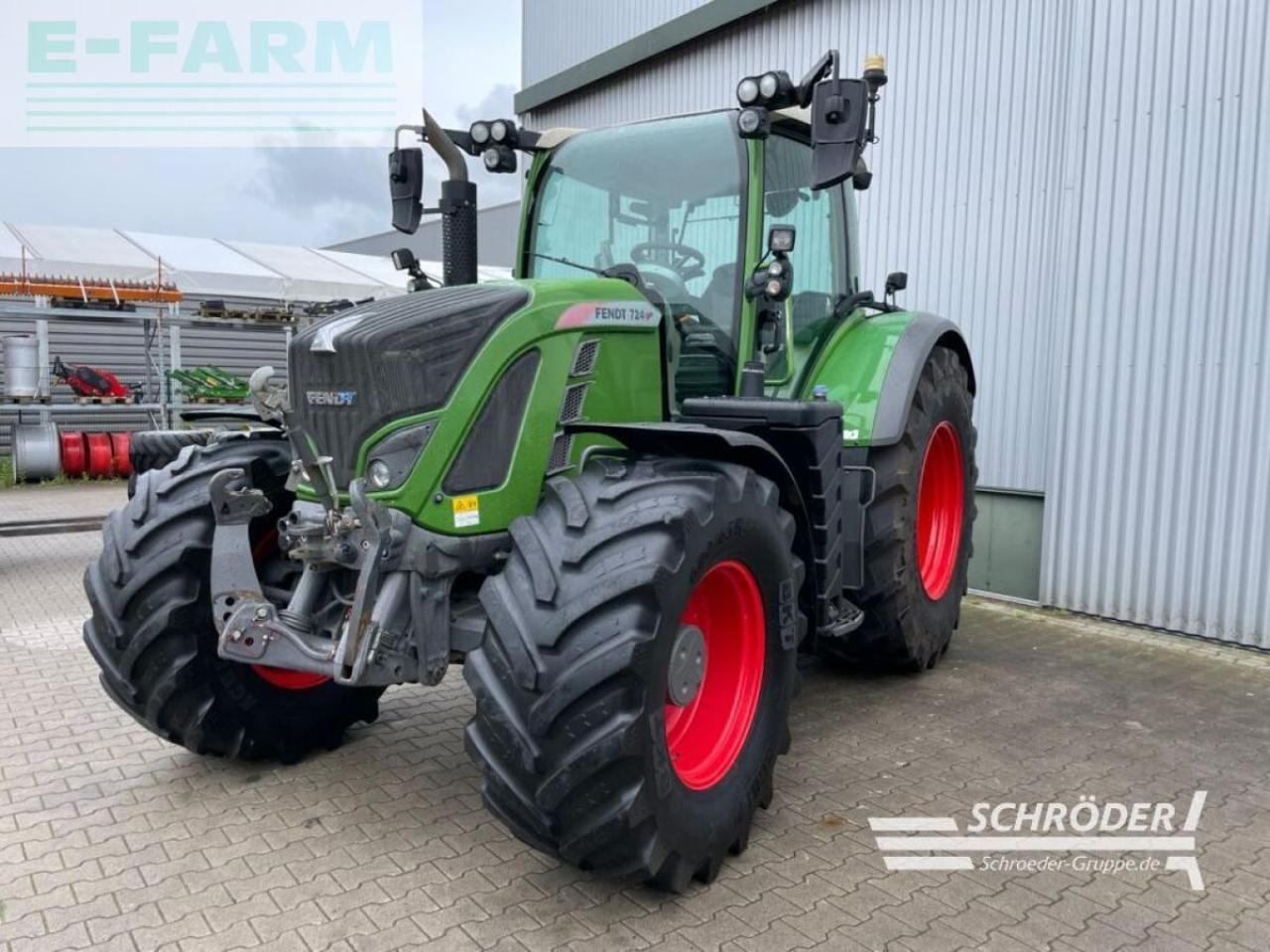 Fendt 724 s4 power plus rtk - Трактор: фото 5 Fendt 724 s4 power plus rtk - Трактор: фото 5