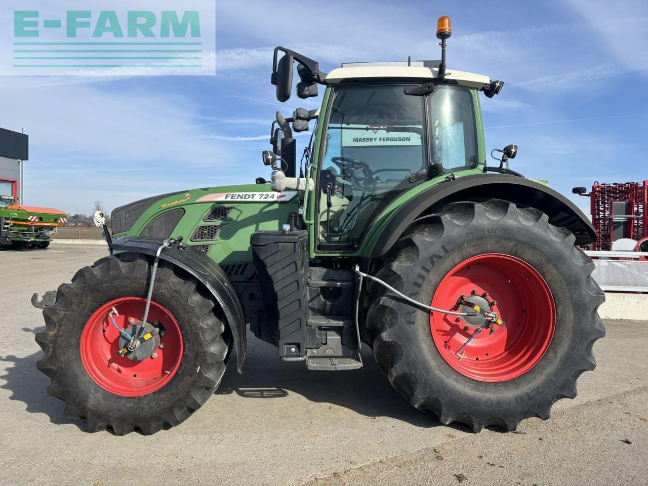 Fendt 724 vario - Трактор: фото 4 Fendt 724 vario - Трактор: фото 4