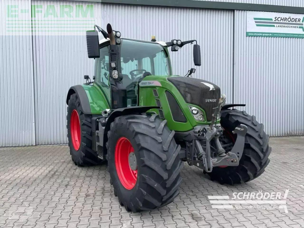 Fendt 724 vario s4 profi plus ProfiPlus - Трактор: фото 1 Fendt 724 vario s4 profi plus ProfiPlus - Трактор: фото 1