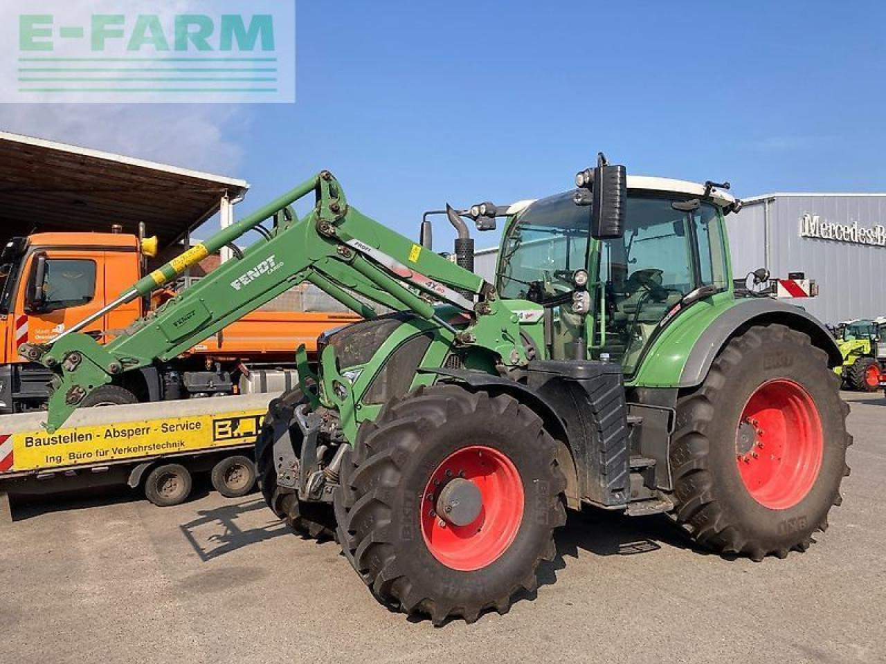 Fendt 724 vario tms profi plus mit frontlader ProfiPlus - Трактор: фото 2 Fendt 724 vario tms profi plus mit frontlader ProfiPlus - Трактор: фото 2