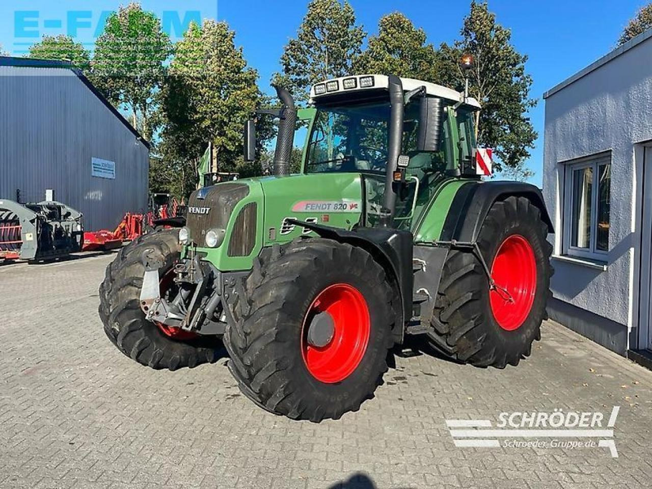 Fendt 820 vario tms - Трактор: фото 1 Fendt 820 vario tms - Трактор: фото 1