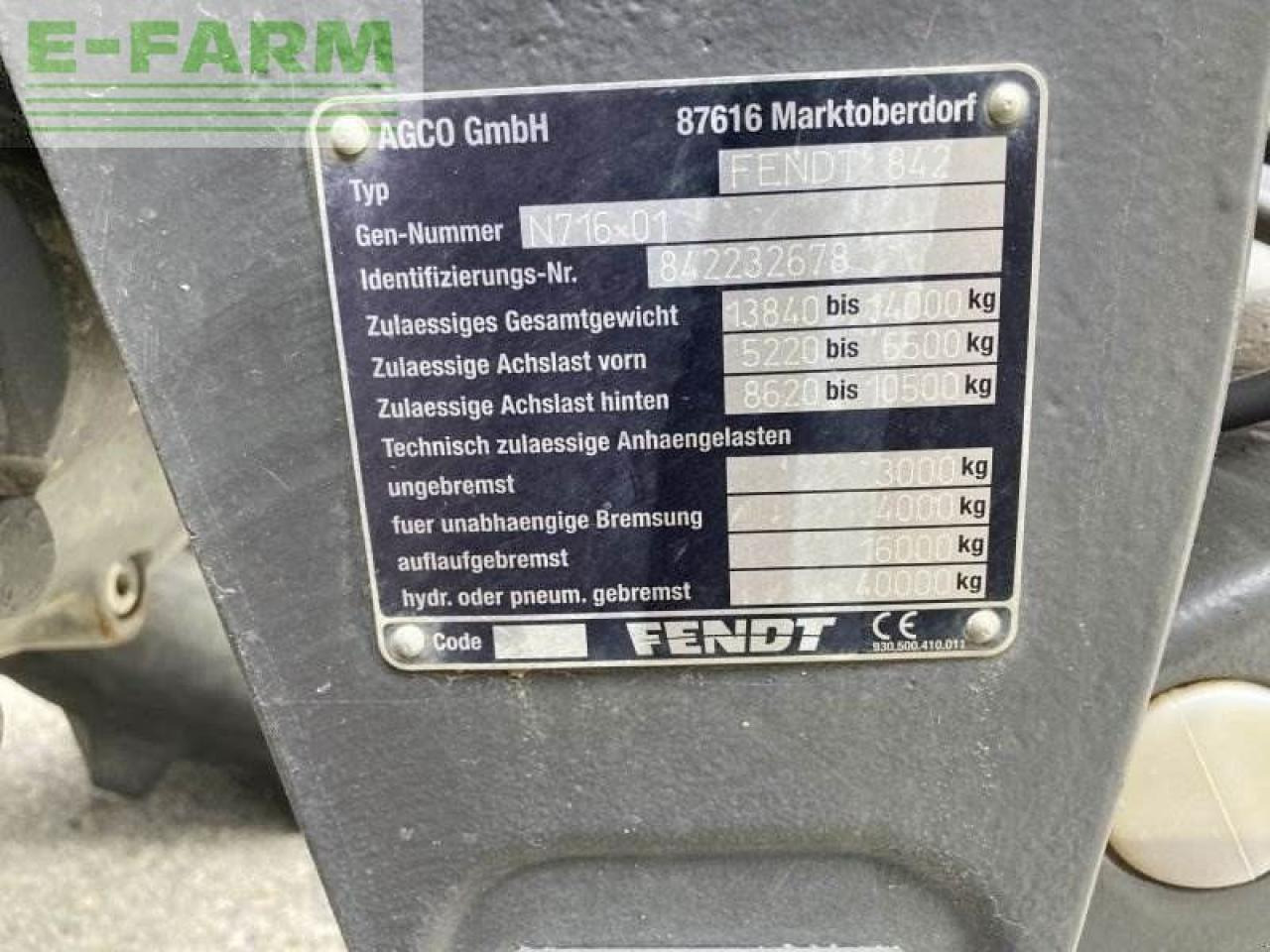 Трактор Fendt 828 vario s4 profi plus ProfiPlus: фото 24