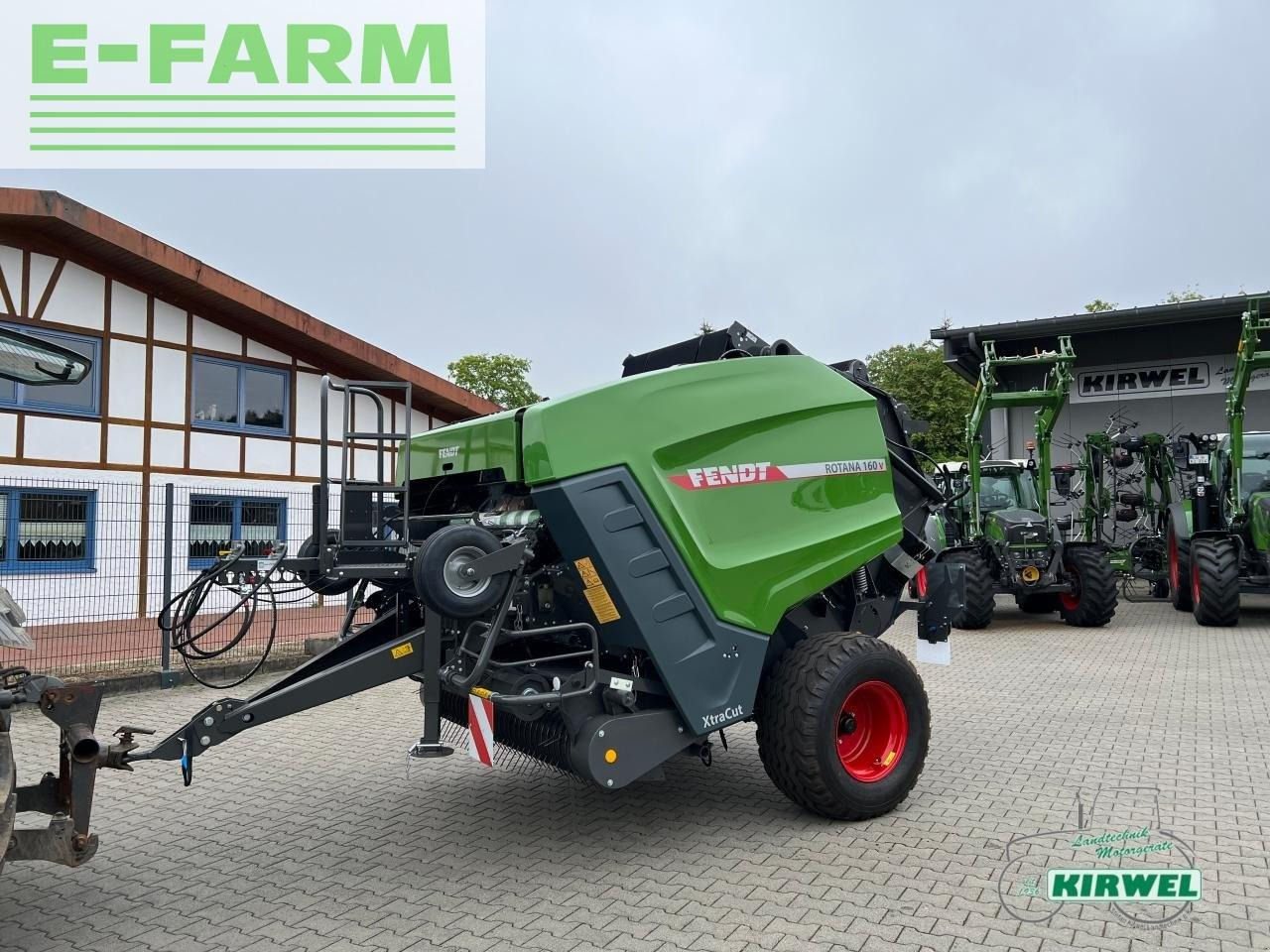 Fendt rotana 160 vxtra - Пресс-подборщик тюковый: фото 1 Fendt rotana 160 vxtra - Пресс-подборщик тюковый: фото 1