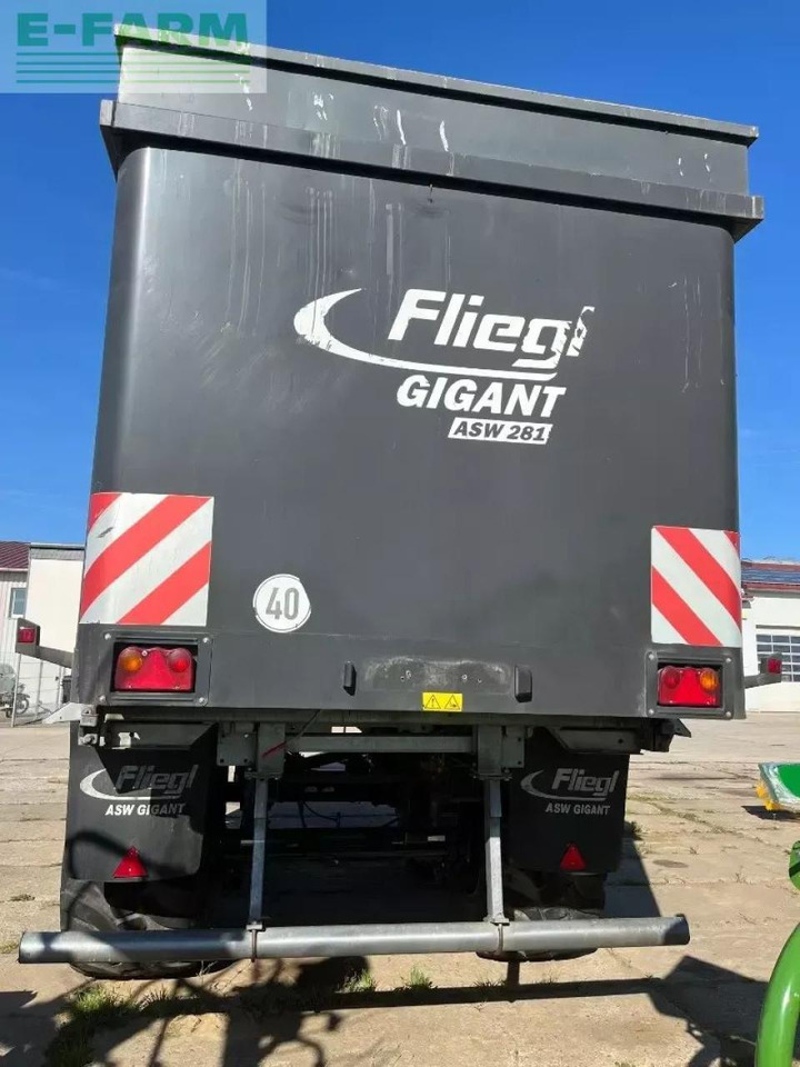 Fliegl asw 281 - Сельскохозяйственный прицеп-самосвал: фото 3 Fliegl asw 281 - Сельскохозяйственный прицеп-самосвал: фото 3