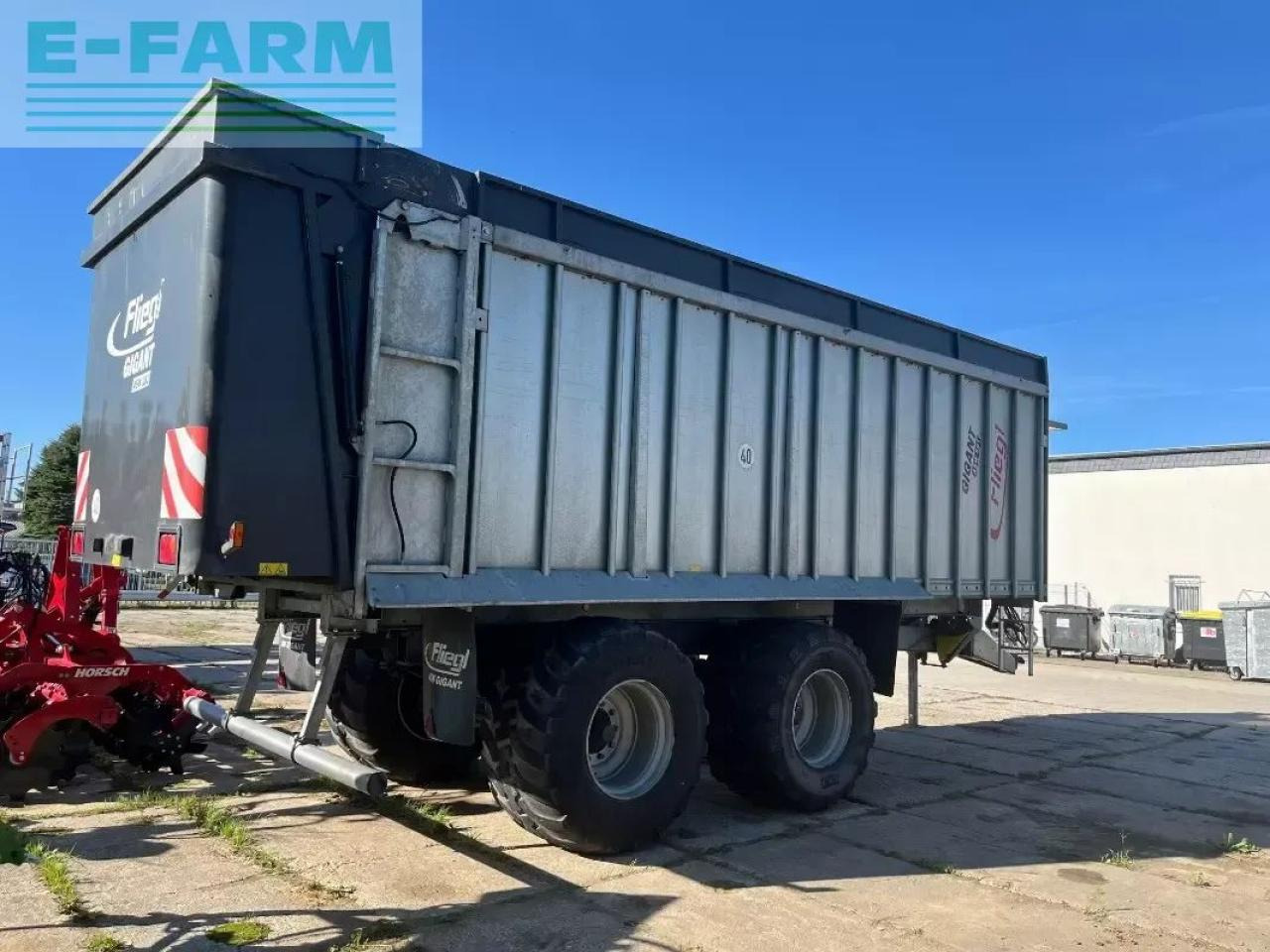 Fliegl asw 281 - Сельскохозяйственный прицеп-самосвал: фото 2 Fliegl asw 281 - Сельскохозяйственный прицеп-самосвал: фото 2