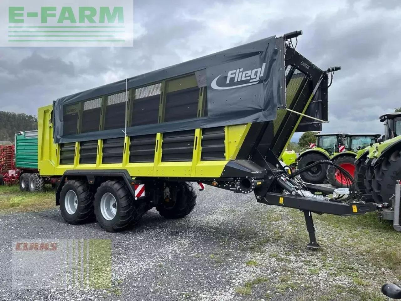 Fliegl cargos 750 trend - Сельскохозяйственный прицеп-самосвал: фото 1 Fliegl cargos 750 trend - Сельскохозяйственный прицеп-самосвал: фото 1