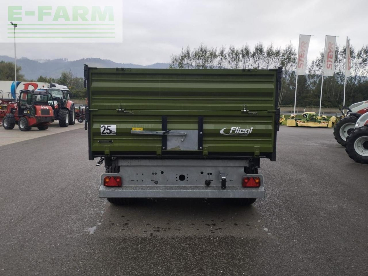 Fliegl tdk 100 vr fox - Сельскохозяйственный прицеп-самосвал: фото 4 Fliegl tdk 100 vr fox - Сельскохозяйственный прицеп-самосвал: фото 4